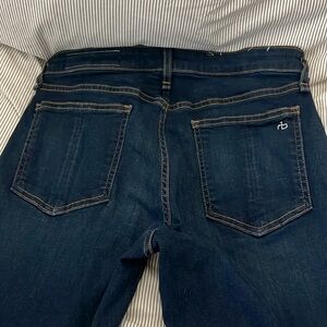 Rag and bone mid-rise cate skinny jeans